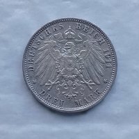 3 марки 1911 сребърни , снимка 2 - Нумизматика и бонистика - 42161477