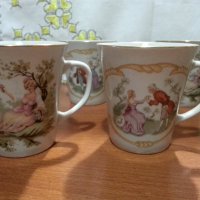 Стар полски порцелан чаши за чай , снимка 5 - Антикварни и старинни предмети - 44343914