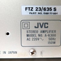 JVC A-K300, снимка 8 - Ресийвъри, усилватели, смесителни пултове - 42811073