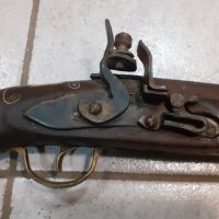 Стара красива кремъчна пушка,пищов,пистолет,оръжие, снимка 9 - Колекции - 42703588