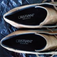 Мъжки обувки в ретро стил на "CRISTIANI", Made in Italy, снимка 4 - Официални обувки - 31490481