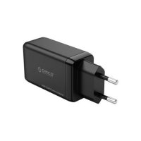 Зарядно за телефон, таблет Три-USB изхода 65W Orico PV65-1U2C-EU Без кабел, снимка 2 - Друга електроника - 35550873