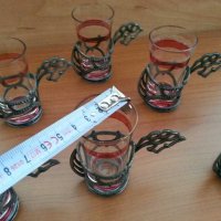 Руски стакани  подстакани  чашки чаши, снимка 5 - Антикварни и старинни предмети - 30720382