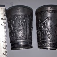 Немски чаши-калаена сплав, снимка 1 - Антикварни и старинни предмети - 34592664