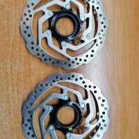 Дискове ротори Shimano 160 , снимка 1 - Части за велосипеди - 36437794