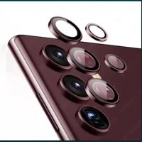 Рингове Стъклен протектор за камера Samsung Galaxy S22 Ultra / S23, снимка 5 - Фолия, протектори - 39758338