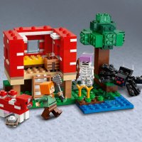 LEGO® Minecraft™ 21179 - Къщата на гъбите, снимка 6 - Конструктори - 38772130