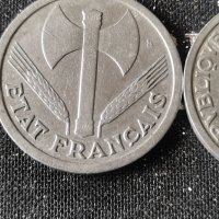 2 монети стари френски франка 1943 и 1947 година , снимка 5 - Нумизматика и бонистика - 44365488