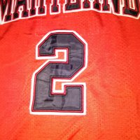 Maryland Terrapins Terps NCAA#2 тениска basketball Russell athletic размер L, снимка 3 - Спортна екипировка - 29402566