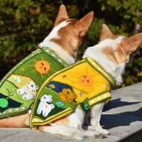  Ръчно бродирани перуански кучешки дрешки различни цветове и размери, снимка 2 - За кучета - 42804804