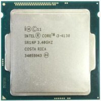 Процесор Intel® Core ™ i3-4130 SR1NP от четвърто поколение , снимка 1 - Процесори - 29565075