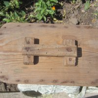стар дървен калъп за плетене на кошници, снимка 2 - Други ценни предмети - 29838545