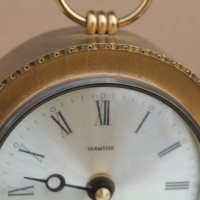 Немски настолен кварц Мауте часовник , снимка 2 - Антикварни и старинни предмети - 37502790