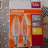 Osram led крушка- А++/4W/230V/2700K, снимка 4 - Крушки - 35446581