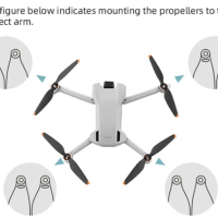 Перки пропелери- дрон DJI Mini 3-4 оригинал, снимка 8 - Дронове и аксесоари - 44796142