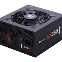 Захранване Corsair AX860 860W Platinum (CP-9020044) ново 24 м гаранция, снимка 1 - Захранвания и кутии - 32095140