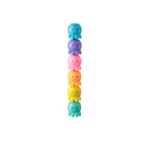  Елегантни хайлайтери, октоподи, 5 цвята, снимка 1 - Ученически пособия, канцеларски материали - 44489992