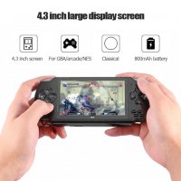 2020 PSP X6 Преносима Игрова тв конзола с 10000 игри Nintendo Sega ps4 playstation xbox, снимка 4 - PlayStation конзоли - 30635701