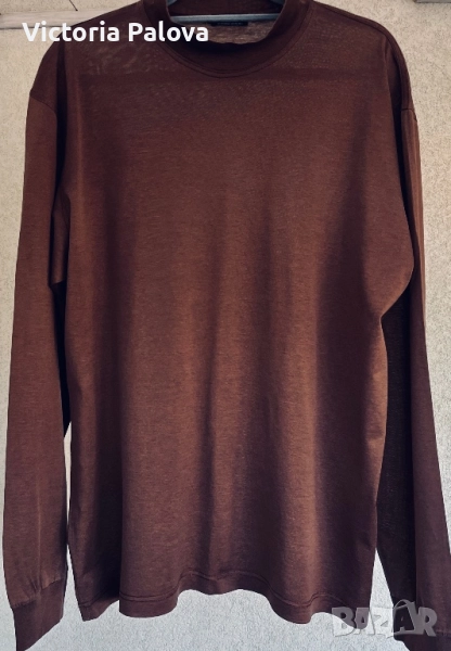 Скъпа мъжка блуза/ тънък пуловер J. G. Mayer Италия, снимка 1