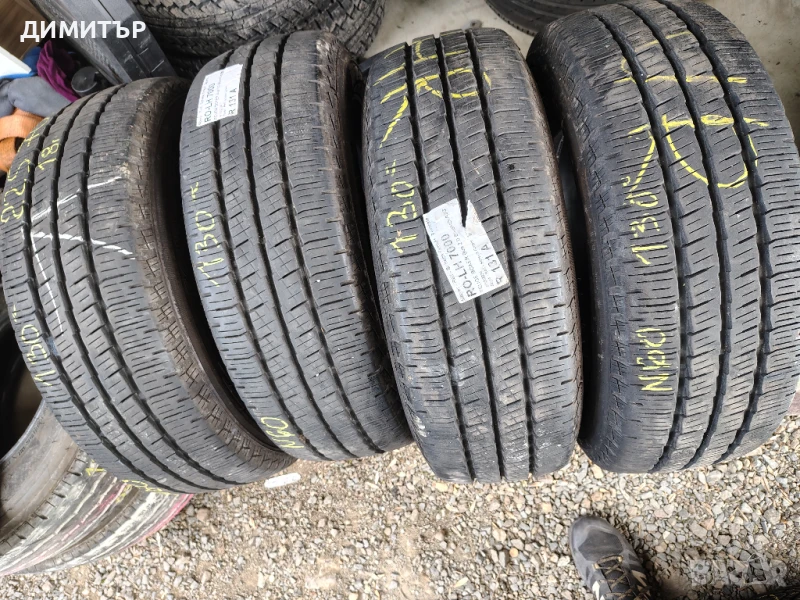 4бр.всесезонни гуми PIRELLI 225 70 15C DOT18 цена за брой, снимка 1