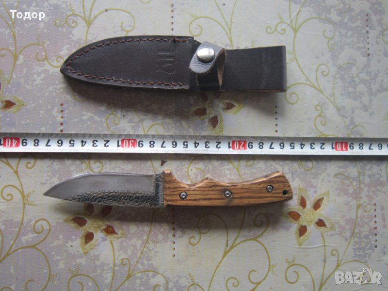 Уникален ловен нож Хербетс Солинген номер с кания , снимка 1