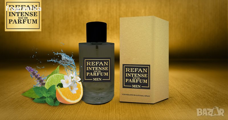 REFAN INTENSE eau de PARFUM for MEN 407-100 ml парфюмна вода за мъже, снимка 1