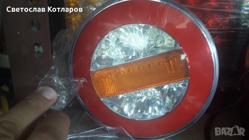 стоп диоден кръгъл неонов , снимка 1