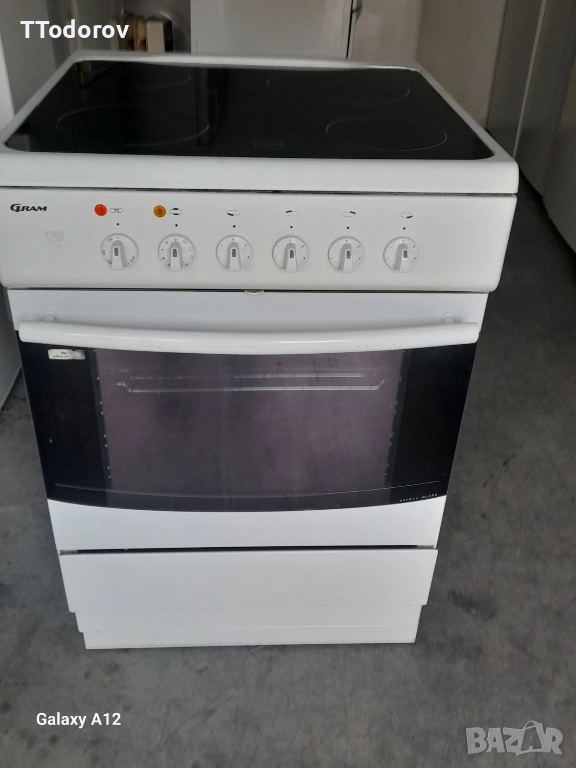 Готварска печка с керамичен плот Gram EK60 , снимка 1