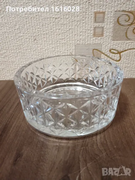 Стъклена бомбониера., снимка 1