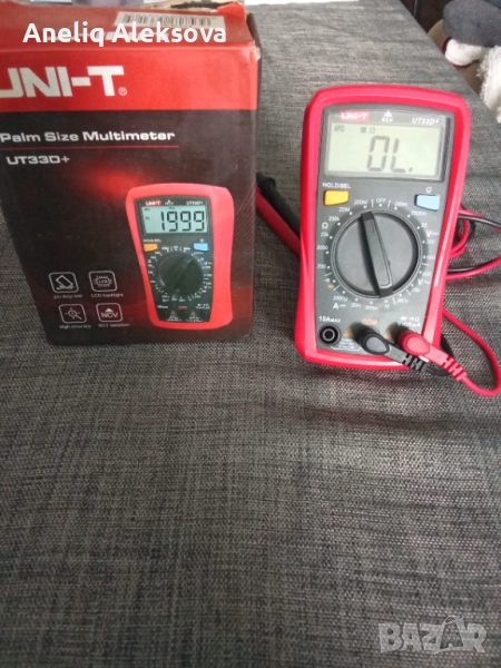 Продавам мултицет UNI-T UT33D+, снимка 1