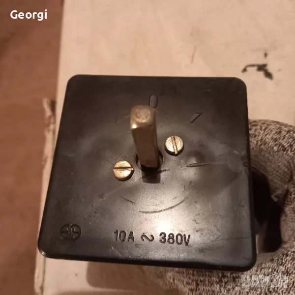 Превключвател Пакетен Ключ ПГП-10-20,10А,380V, снимка 1