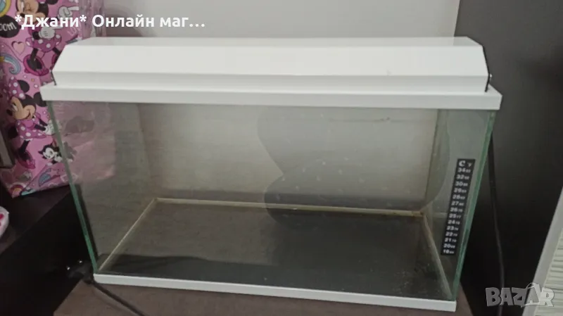 Продавам Аквариум 🐠🐟 + подарък нагревател , снимка 1
