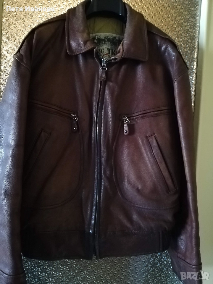 яке от естествена кожа Rifle , снимка 1