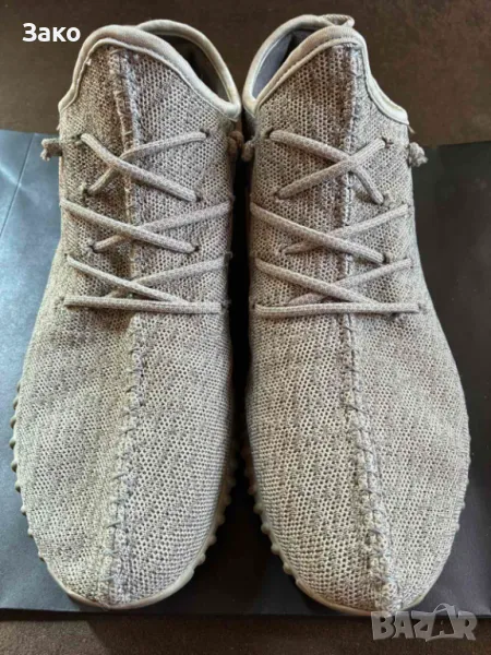 Сиви и черни сникърси ADIDAS YZY 350, снимка 1