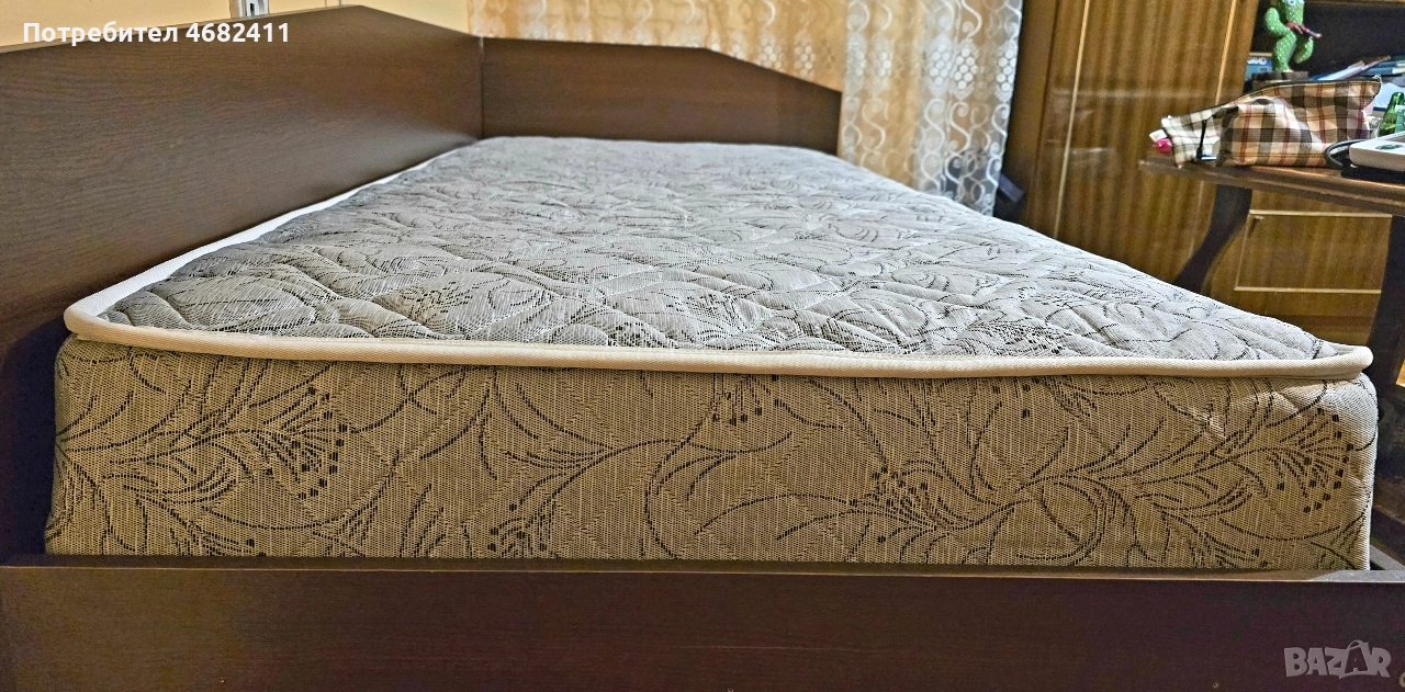 Mampak за единично легло 1 бр. Дължина 1,90 м., ширина 82 см., снимка 1