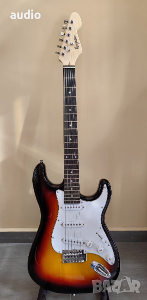 Електрическа китара сънбърст цвят, снимка 1