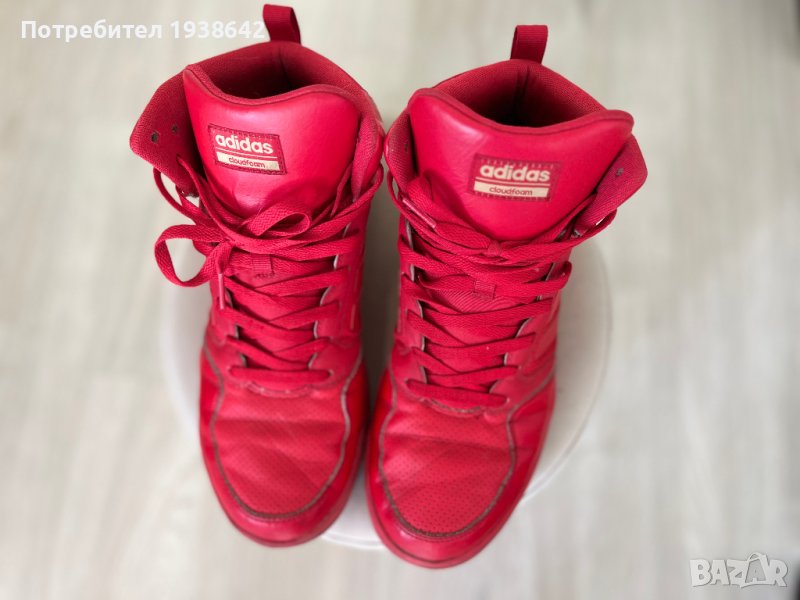 Маратонки Adidas Cloudfoam Rewind Mid Men's Boots Red, снимка 1