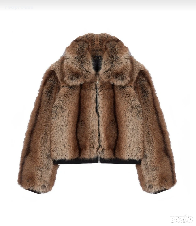 Дамско пухено якенце , снимка 1