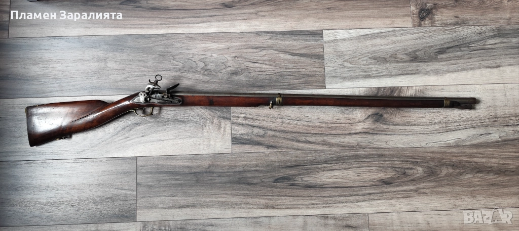 Кремъчна пушка автентична 18 Век уникат, снимка 1