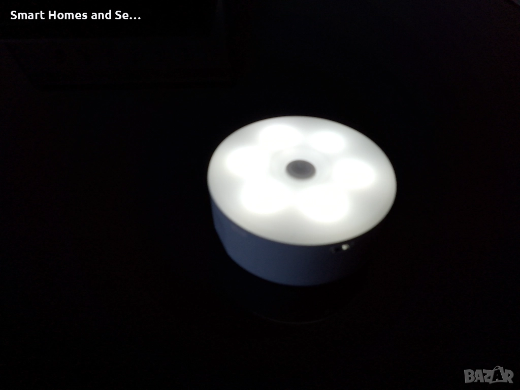 Безжични LED нощни лампи, снимка 1