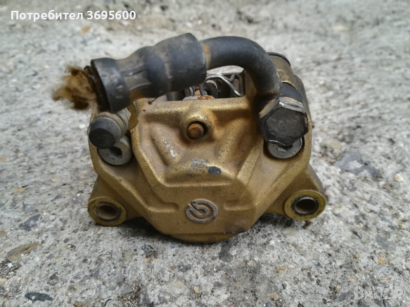 Спирачен апарат за мотоциклет мотор мотопед скутер, снимка 1