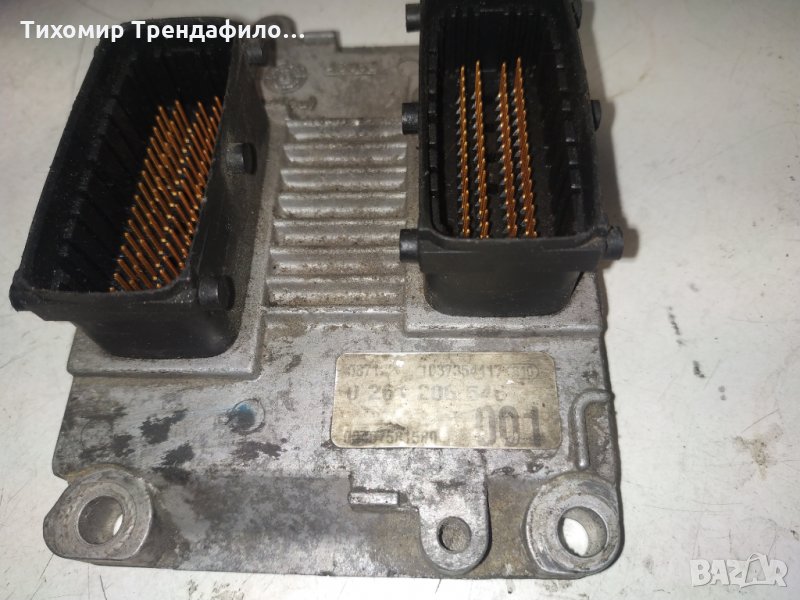 Fiat Punto ECU 1.2 0261206546 ME7.3 1037354417, 0 261 206 546 компютър за пунто 1.2 16 клапана , снимка 1