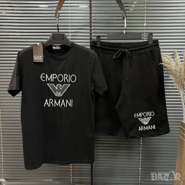 мъжки памучен екип emporio armani , снимка 1