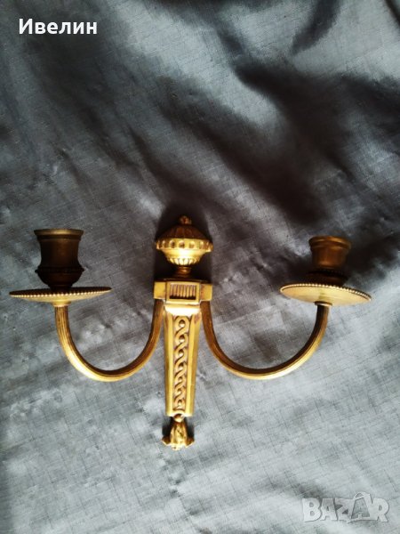 бароков свещник за стена , снимка 1