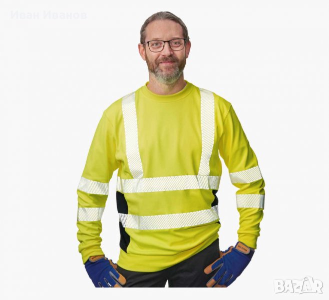 работна , рефлекторна плътна  блуза BILTEMA  размер Л , снимка 1