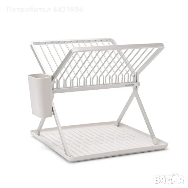 Компактен сгъваем сушилник Brabantia, Light Grey, снимка 1