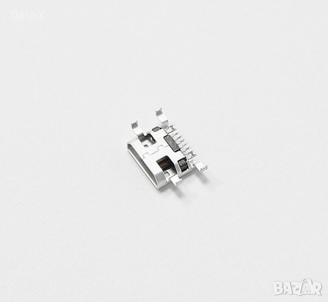 Букса за платков монтаж №49 MICRO USB(ж) 5pin, снимка 1
