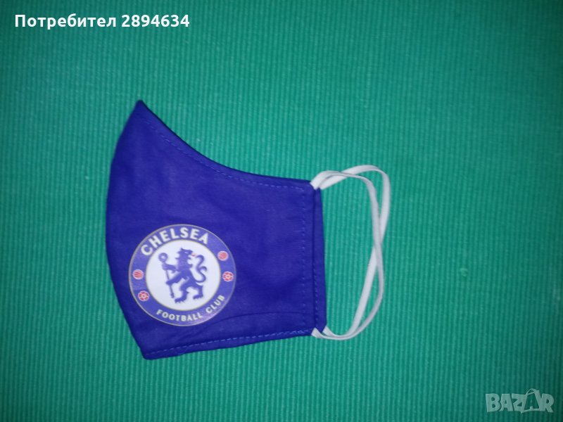 Трипластова предпазна маска с логото на ФК Челси, снимка 1