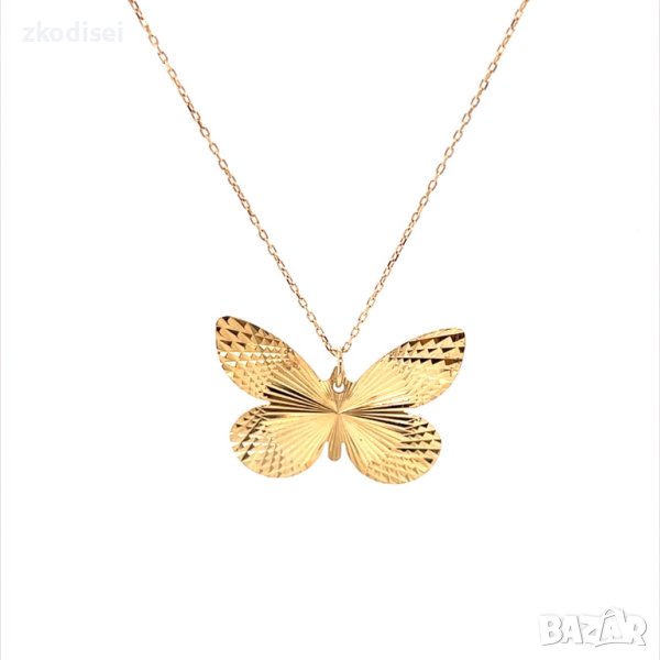 Златно колие 3,05гр. 46см. 14кр. проба:585 модел:16413-3, снимка 1