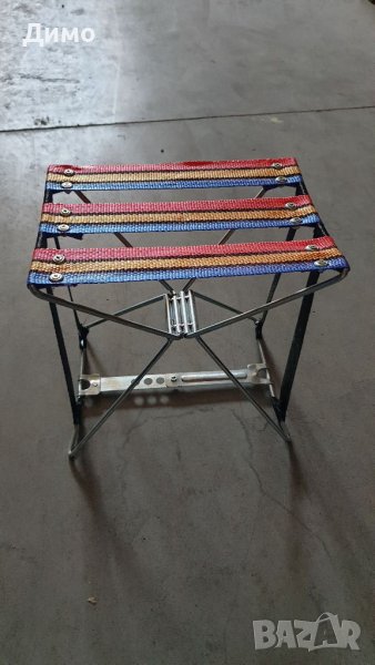 Склад разпродава.Конфискувани столчета за риболов метал., снимка 1